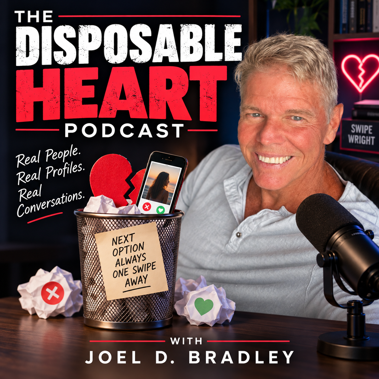 The Disposable Heart Podcast with host Joel D. Bradley